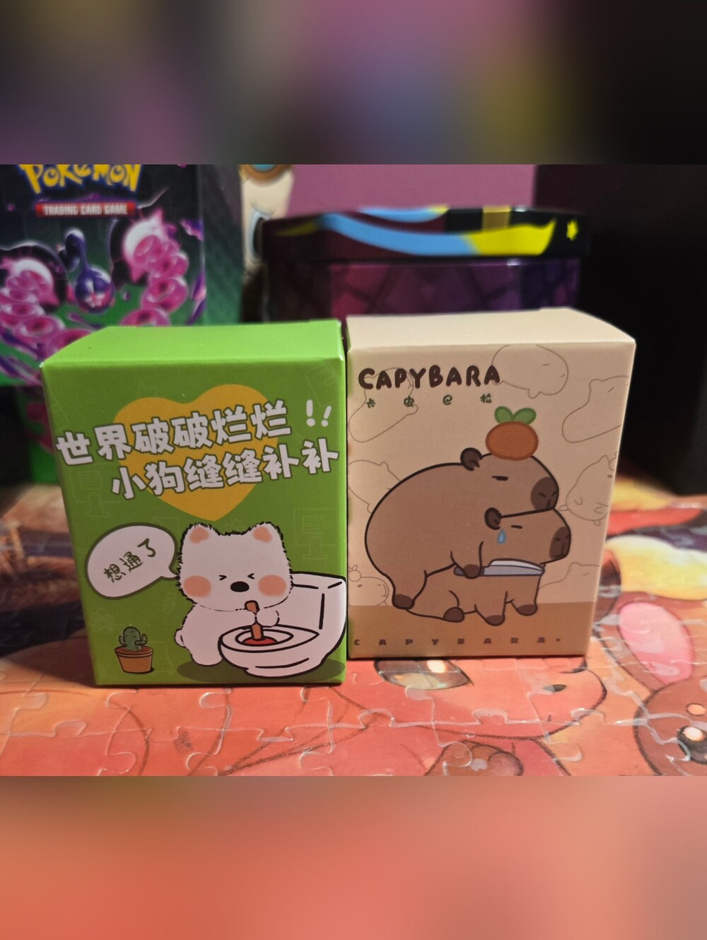 2 Ceramic Figure "Blind Boxes"